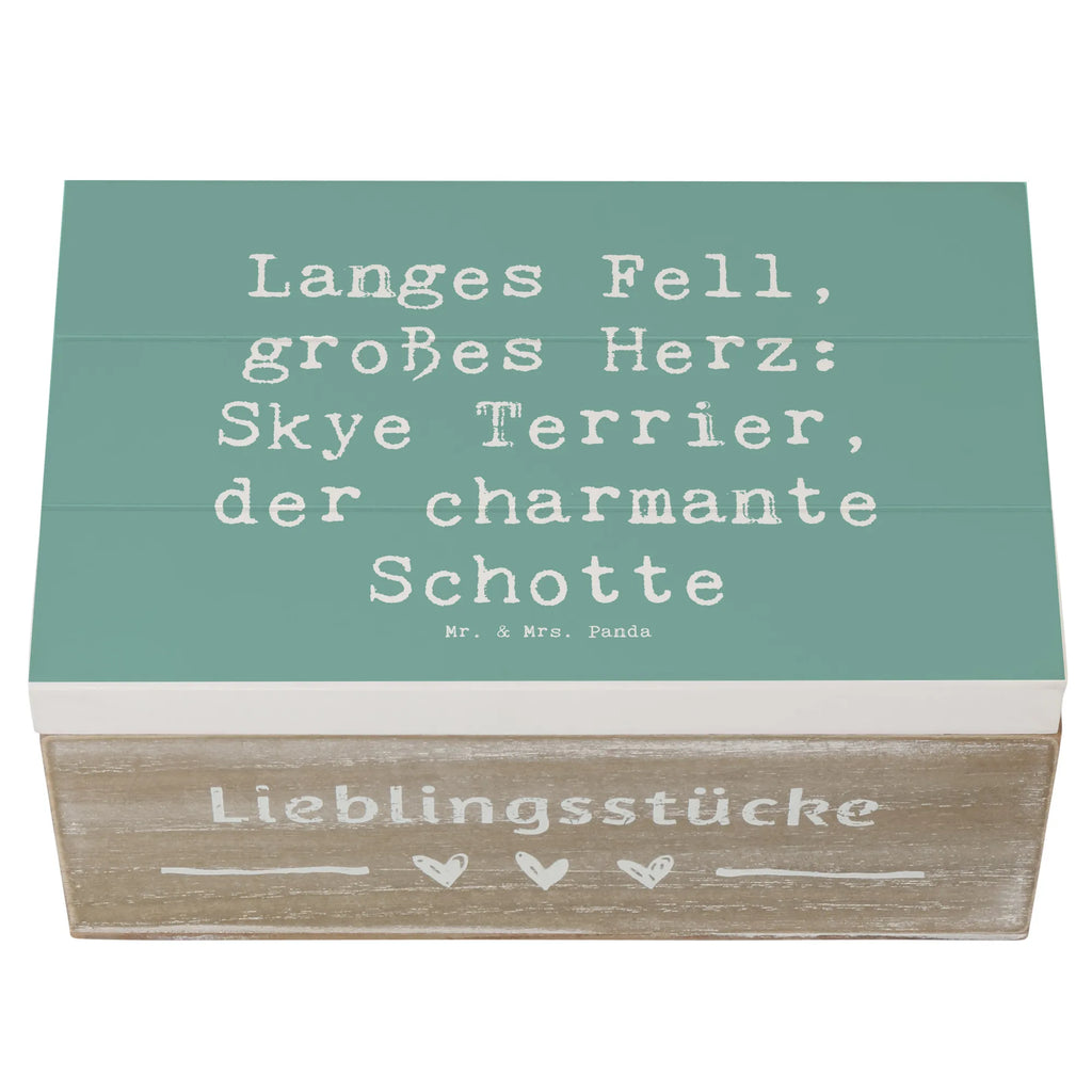 Holzkiste Spruch Skye Terrier Dekokiste, Geschenkdose, Geschenkbox, XXL, Erinnerungsbox, Schatulle, Kiste, Schatzkiste, Holzkiste, Truhe, Aufbewahrungsbox, Erinnerungskiste, Hund, Hunderasse, Rassehund, Hundebesitzer, Geschenk, Tierfreund, Schenken, Welpe