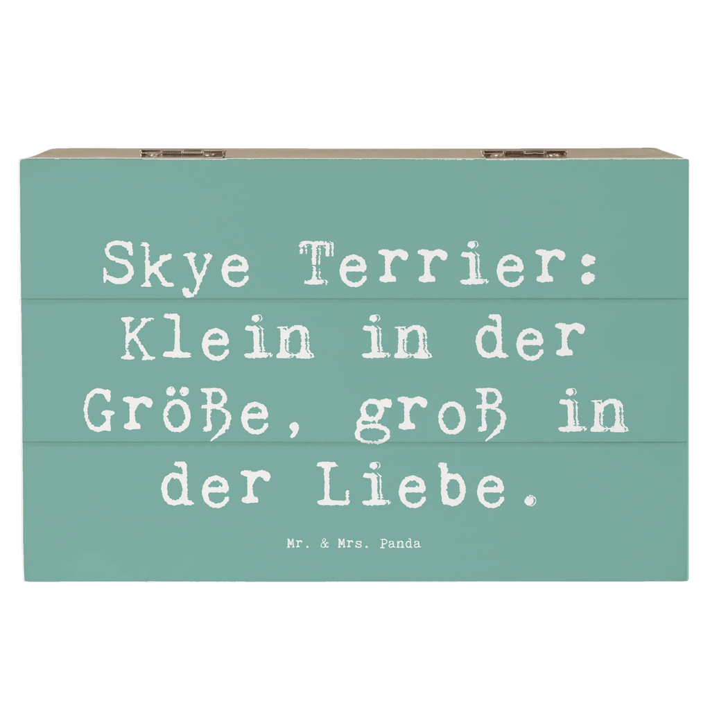 Holzkiste Spruch Skye Terrier Liebe XXL, Truhe, Holzkiste, Schatzkiste, Aufbewahrungsbox, Dekokiste, Erinnerungsbox, Kiste, Geschenkbox, Geschenkdose, Schatulle, Erinnerungskiste, Hund, Hunderasse, Rassehund, Hundebesitzer, Geschenk, Tierfreund, Schenken, Welpe