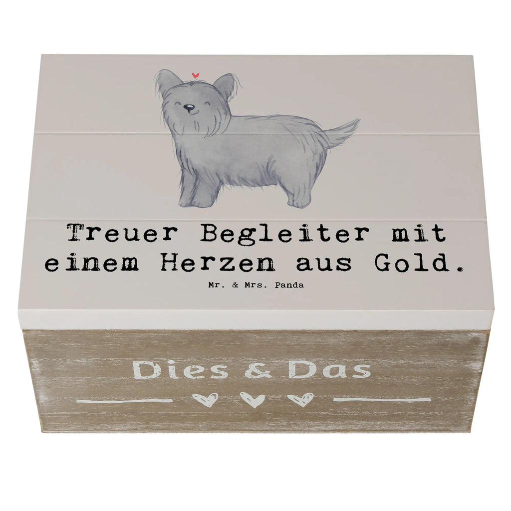 Holzkiste Skye Terrier Herz Truhe, Geschenkbox, Schatzkiste, Geschenkdose, Aufbewahrungsbox, Holzkiste, Kiste, XXL, Dekokiste, Schatulle, Erinnerungsbox, Erinnerungskiste, Hund, Hunderasse, Rassehund, Hundebesitzer, Geschenk, Tierfreund, Schenken, Welpe