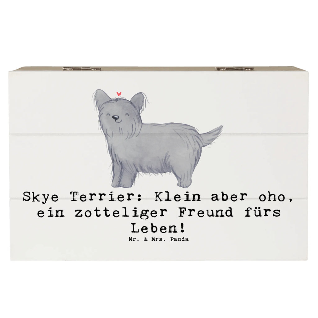 Holzkiste Skye Terrier Freund XXL, Schatzkiste, Geschenkdose, Aufbewahrungsbox, Dekokiste, Kiste, Truhe, Erinnerungsbox, Schatulle, Geschenkbox, Holzkiste, Erinnerungskiste, Hund, Hunderasse, Rassehund, Hundebesitzer, Geschenk, Tierfreund, Schenken, Welpe