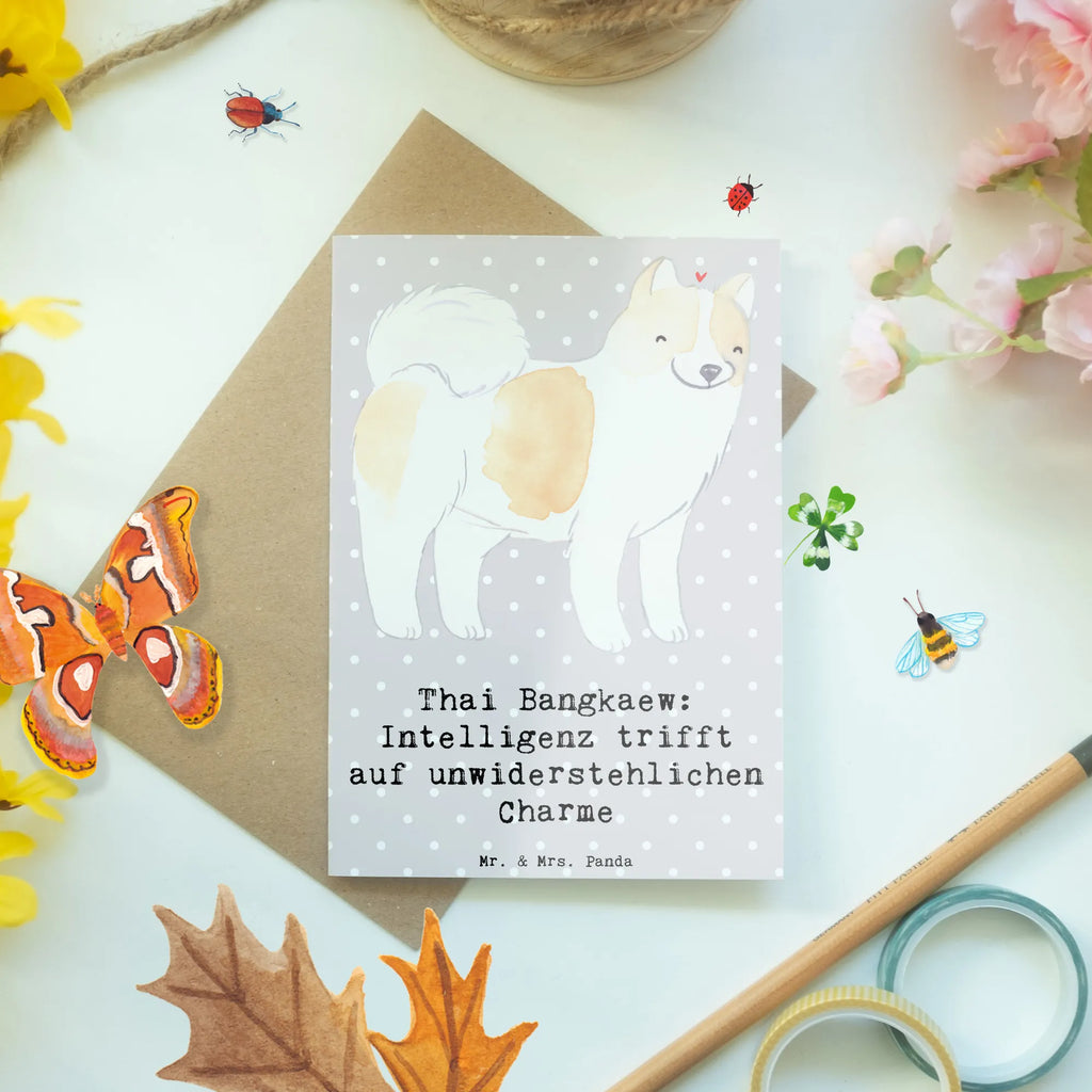 Greetings card Thai Bangkaew: Intelligenz trifft auf unwiderstehlichen Charme Karte, Hochzeitskarte, Grußkarte, Ansichtskarten, Klappkarte, Geburtstagskarte, Glückwunschkarte, Einladungskarte, Hund, Hunderasse, Rassehund, Hundebesitzer, Geschenk, Tierfreund, Schenken, Welpe