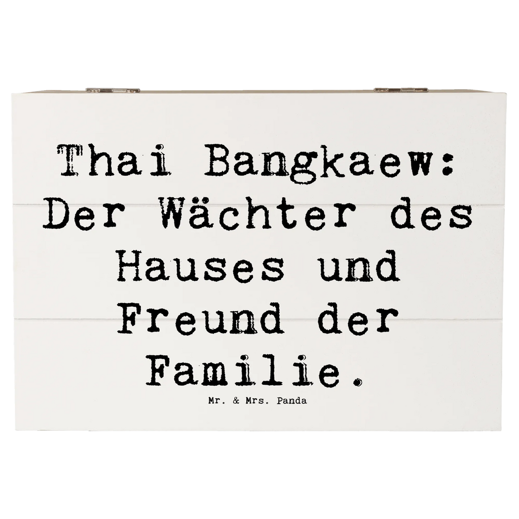 Holzkiste Spruch Thai Bangkaew Wächter Holzkiste, Aufbewahrungsbox, Geschenkbox, XXL, Erinnerungsbox, Schatzkiste, Truhe, Dekokiste, Schatulle, Kiste, Geschenkdose, Erinnerungskiste, Hund, Hunderasse, Rassehund, Hundebesitzer, Geschenk, Tierfreund, Schenken, Welpe