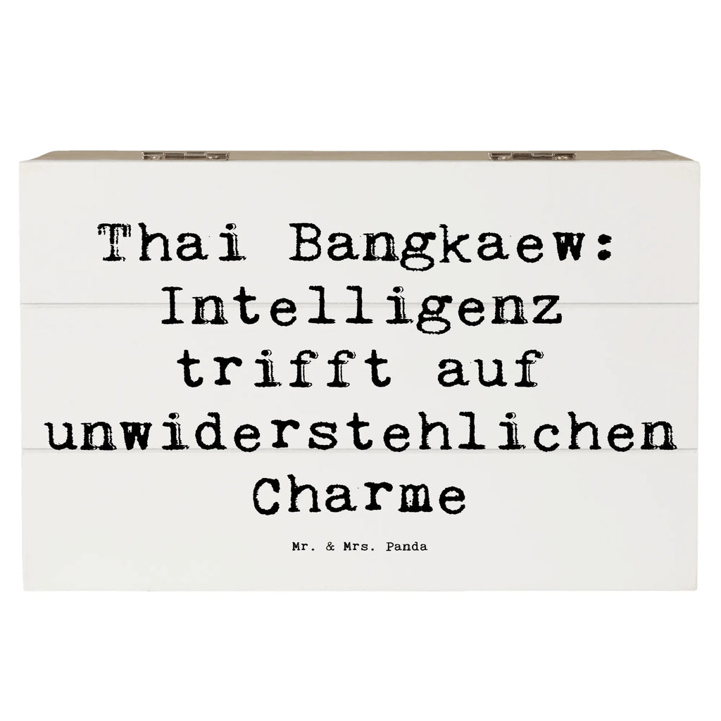 Holzkiste Spruch Thai Bangkaew Charme Kiste, Aufbewahrungsbox, Schatulle, Truhe, Erinnerungskiste, XXL, Geschenkdose, Holzkiste, Erinnerungsbox, Dekokiste, Geschenkbox, Schatzkiste, Hund, Hunderasse, Rassehund, Hundebesitzer, Geschenk, Tierfreund, Schenken, Welpe