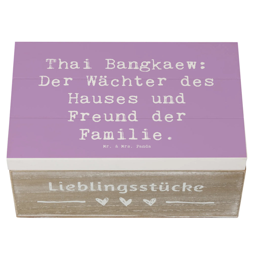 Holzkiste Spruch Thai Bangkaew Wächter Holzkiste, Aufbewahrungsbox, Geschenkbox, XXL, Erinnerungsbox, Schatzkiste, Truhe, Dekokiste, Schatulle, Kiste, Geschenkdose, Erinnerungskiste, Hund, Hunderasse, Rassehund, Hundebesitzer, Geschenk, Tierfreund, Schenken, Welpe