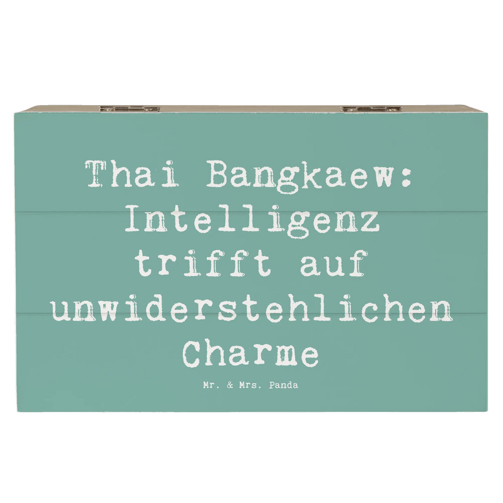 Holzkiste Spruch Thai Bangkaew Charme Kiste, Aufbewahrungsbox, Schatulle, Truhe, Erinnerungskiste, XXL, Geschenkdose, Holzkiste, Erinnerungsbox, Dekokiste, Geschenkbox, Schatzkiste, Hund, Hunderasse, Rassehund, Hundebesitzer, Geschenk, Tierfreund, Schenken, Welpe