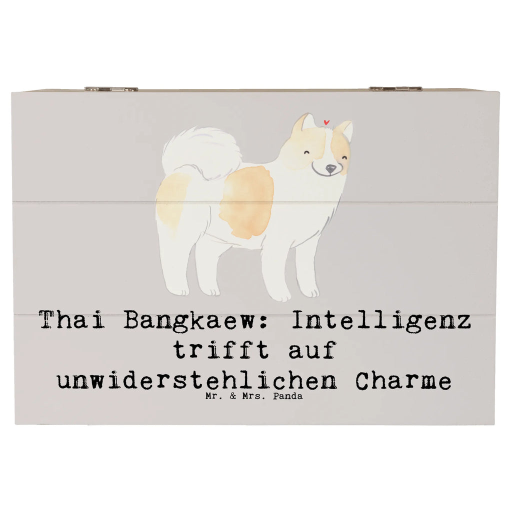 Wooden chest Thai Bangkaew: Intelligenz trifft auf unwiderstehlichen Charme Schatulle, Dekokiste, Geschenkdose, Erinnerungskiste, Geschenkbox, Kiste, Truhe, Schatzkiste, Aufbewahrungsbox, Erinnerungsbox, Holzkiste, XXL, Hund, Hunderasse, Rassehund, Hundebesitzer, Geschenk, Tierfreund, Schenken, Welpe
