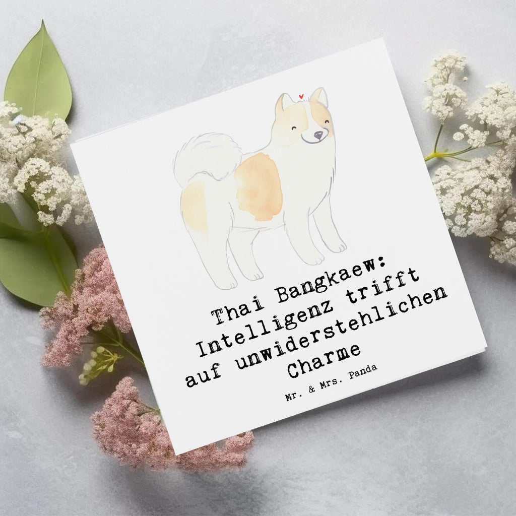 Deluxe Card Thai Bangkaew: Intelligenz trifft auf unwiderstehlichen Charme Hochwertige Klappkarte, Karte, Klappkarte, Grußkarte, Einladungskarte, Hochwertige Grußkarte, Glückwunschkarte, Geburtstagskarte, Hochzeitskarte, Hund, Hunderasse, Rassehund, Hundebesitzer, Geschenk, Tierfreund, Schenken, Welpe