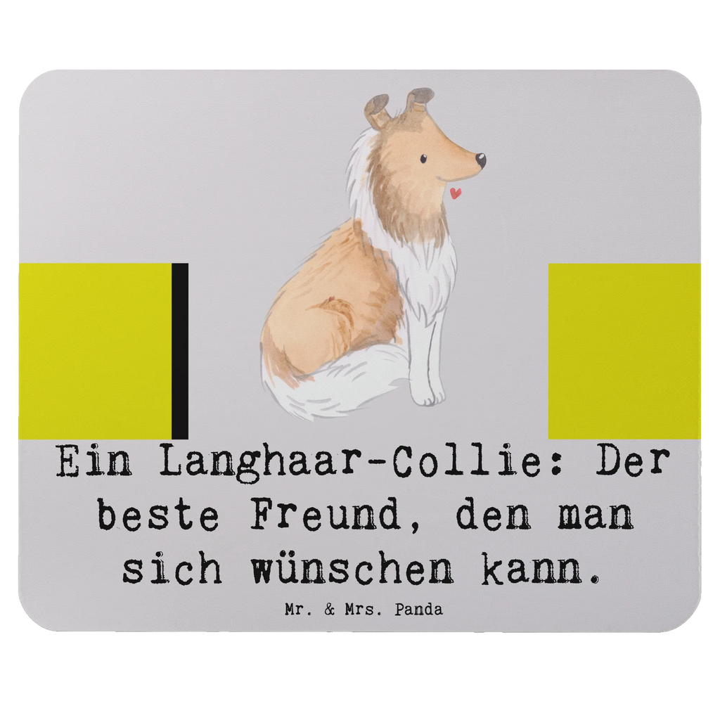 Mouse mat Ein Langhaar-Collie: Der beste Freund, den man sich wünschen kann. Designer Mauspad, PC Zubehör, Computer zubehör, Mousepad, Büroausstattung, Einzigartiges Mauspad, Arbeitszimmer, Mauspad Büro, Mausunterlage, Mauspad, Hund, Hunderasse, Rassehund, Hundebesitzer, Geschenk, Tierfreund, Schenken, Welpe