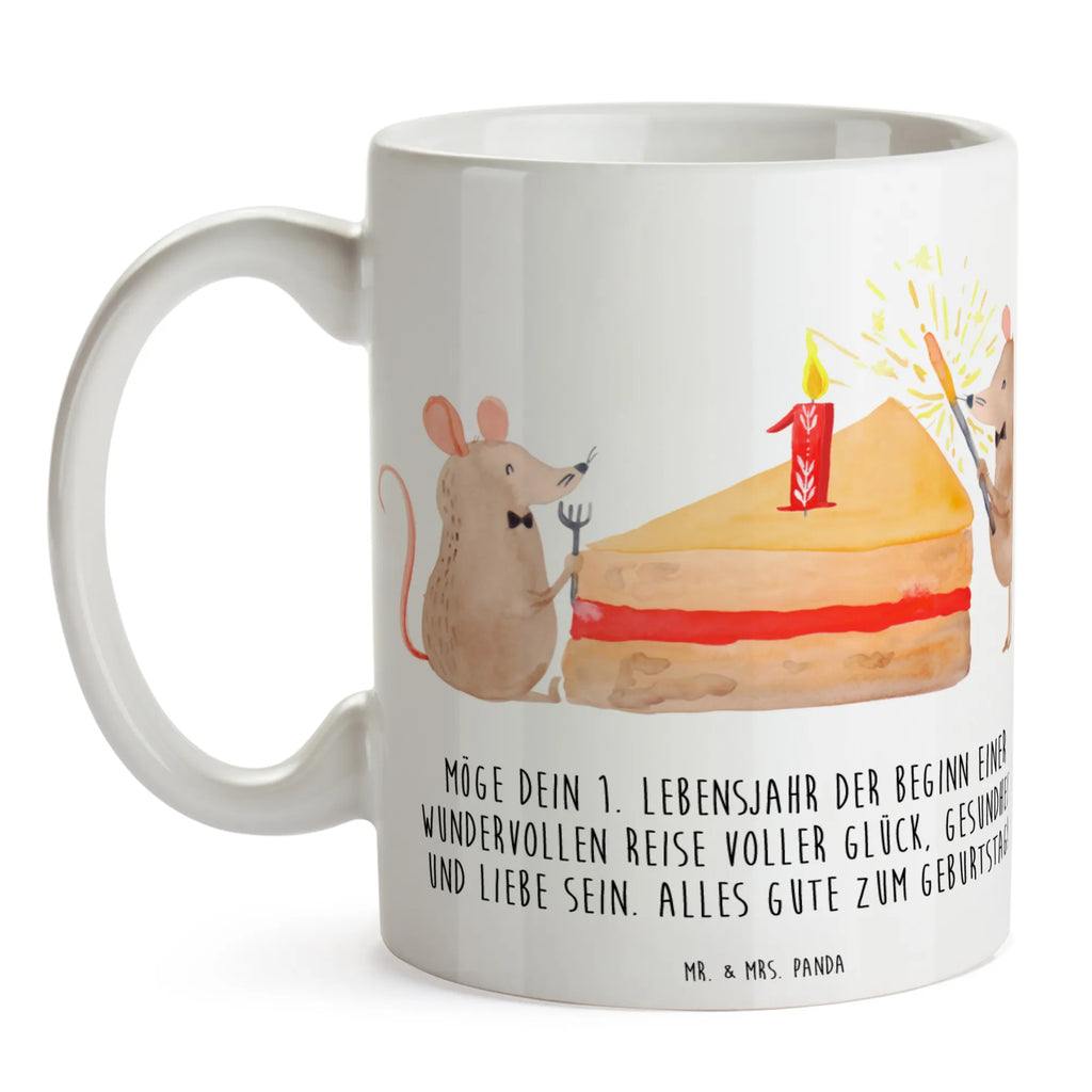 Tasse 1. Geburtstag Reise Tasse mit Motiven, Tasse mit Zitaten, Keramiktasse, Bürotasse, Porzellantasse, Tasse, Geschenktasse, Teetasse, Kaffeetasse, Geburtstag, Geburtstagsgeschenk, Geschenk