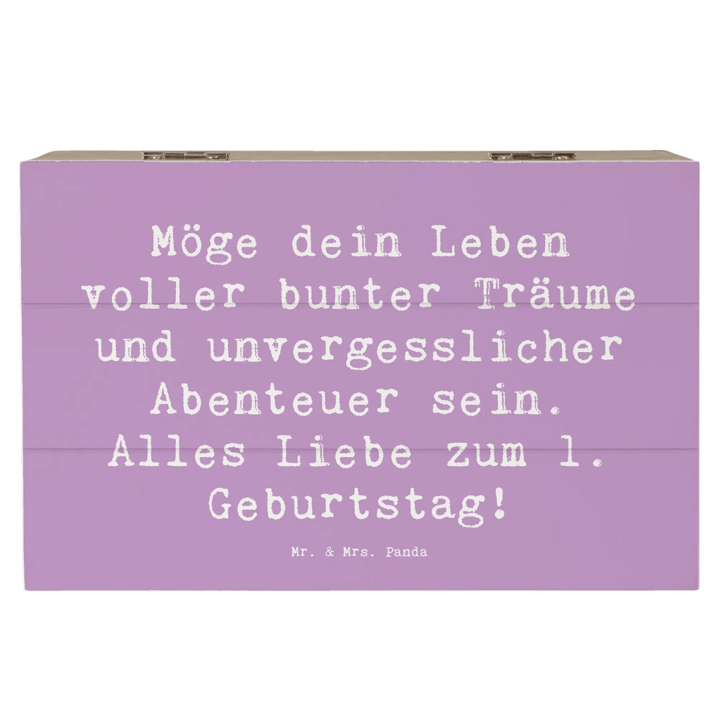 Holzkiste Spruch Alles Liebe zum 1. Geburtstag Schatulle, Kiste, Geschenkbox, Holzkiste, Truhe, Erinnerungsbox, Erinnerungskiste, Aufbewahrungsbox, Dekokiste, Schatzkiste, XXL, Geschenkdose, Geburtstag, Geburtstagsgeschenk, Geschenk