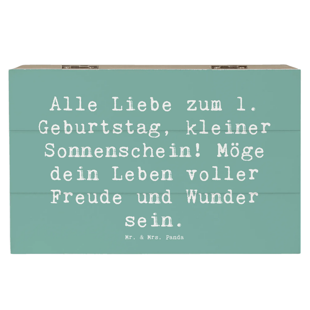 Holzkiste Spruch 1. Geburtstag Sonnenschein Geschenkdose, Aufbewahrungsbox, Truhe, Schatzkiste, XXL, Kiste, Erinnerungsbox, Geschenkbox, Dekokiste, Erinnerungskiste, Holzkiste, Schatulle, Geburtstag, Geburtstagsgeschenk, Geschenk
