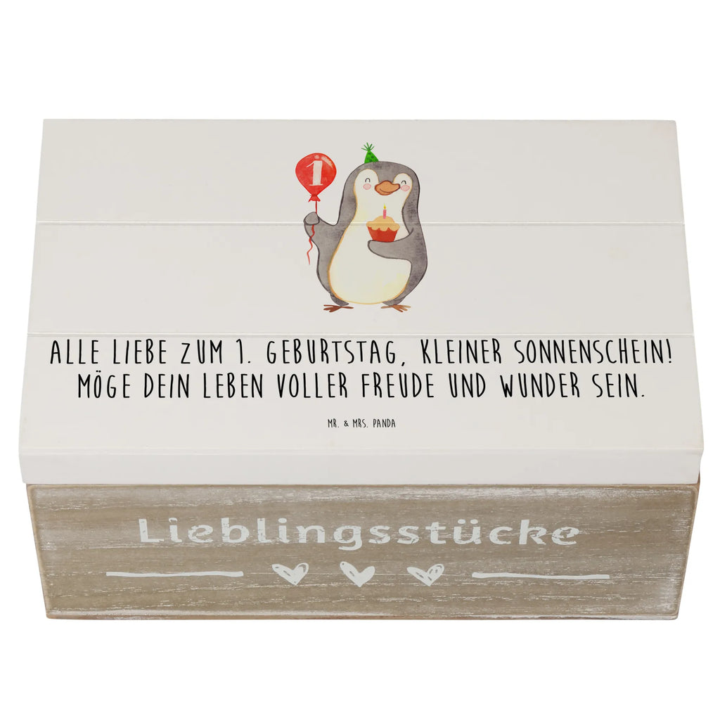 Holzkiste 1. Geburtstag Sonnenschein Dekokiste, Kiste, Schatulle, XXL, Geschenkbox, Schatzkiste, Erinnerungsbox, Geschenkdose, Erinnerungskiste, Aufbewahrungsbox, Holzkiste, Truhe, Geburtstag, Geburtstagsgeschenk, Geschenk