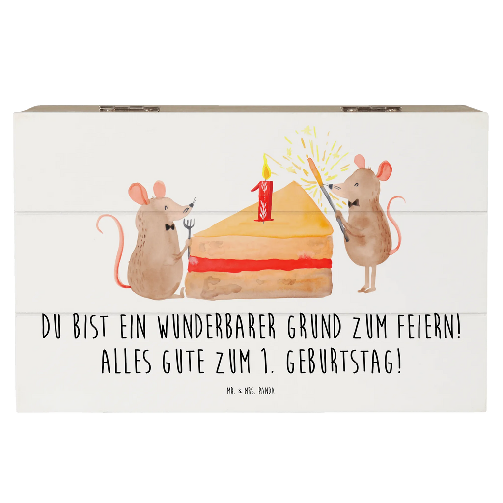 Holzkiste 1. Geburtstag Feiern Geschenkbox, Dekokiste, Kiste, Schatulle, Schatzkiste, Geschenkdose, XXL, Erinnerungskiste, Holzkiste, Erinnerungsbox, Truhe, Aufbewahrungsbox, Geburtstag, Geburtstagsgeschenk, Geschenk