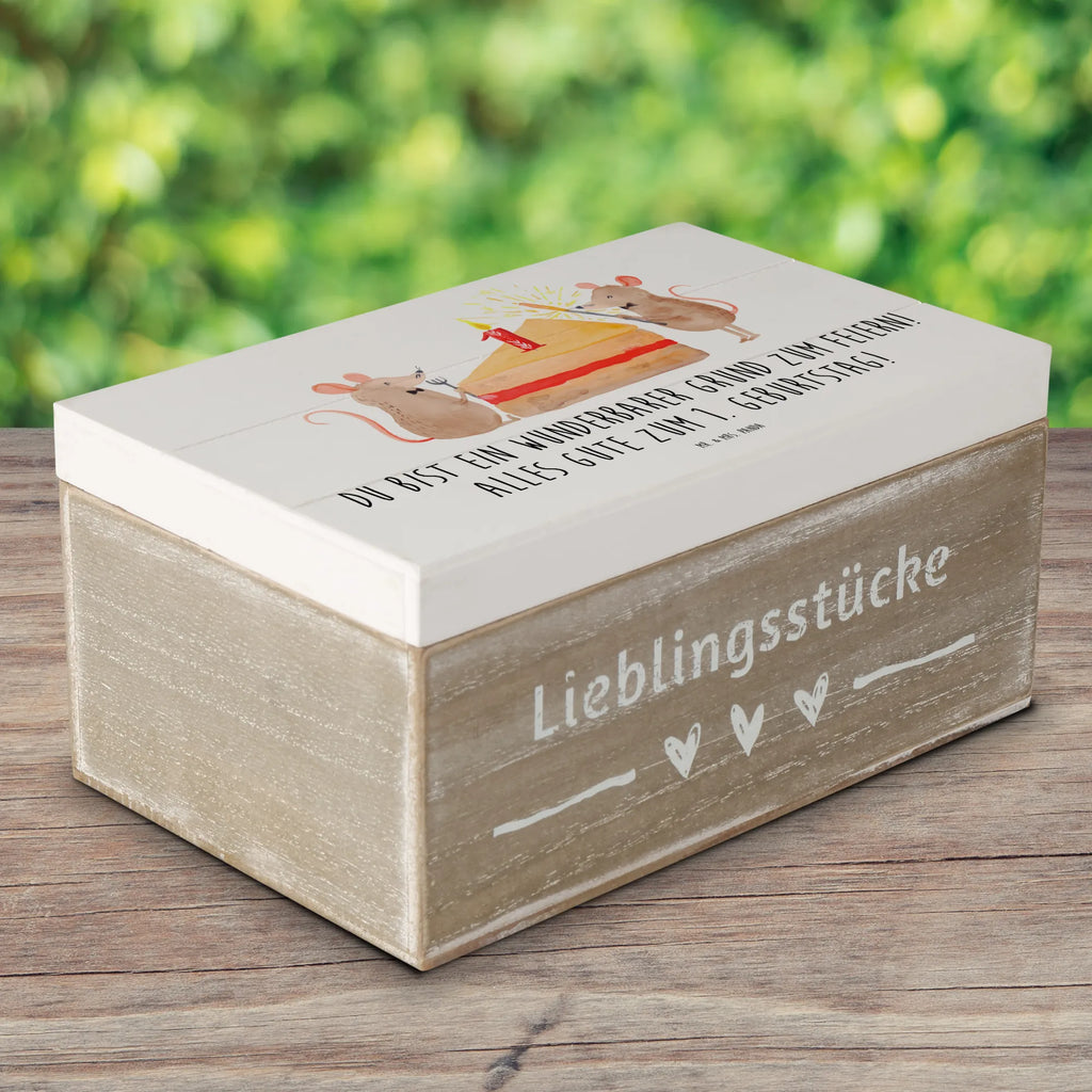 Holzkiste 1. Geburtstag Feiern Geschenkbox, Dekokiste, Kiste, Schatulle, Schatzkiste, Geschenkdose, XXL, Erinnerungskiste, Holzkiste, Erinnerungsbox, Truhe, Aufbewahrungsbox, Geburtstag, Geburtstagsgeschenk, Geschenk