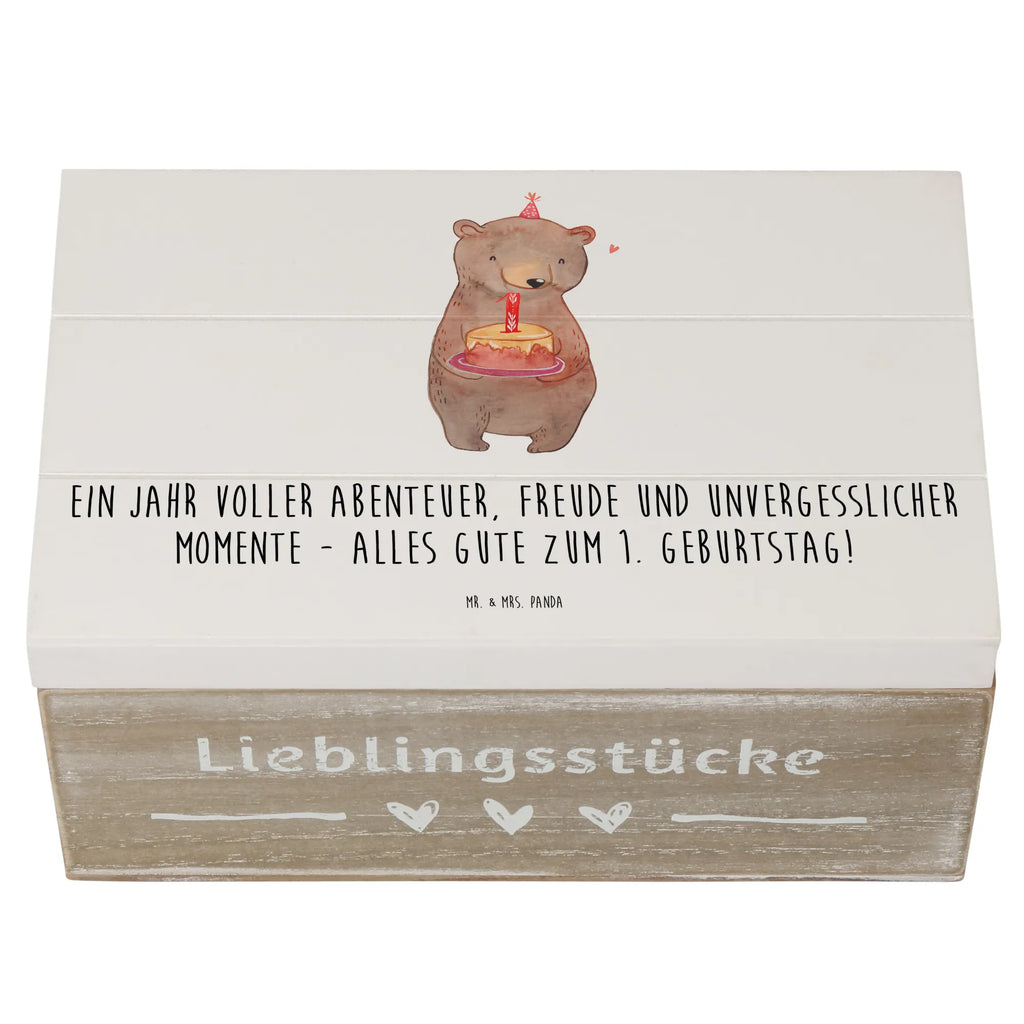 Holzkiste 1. Geburtstag Abenteuer Kiste, Geschenkbox, XXL, Aufbewahrungsbox, Holzkiste, Erinnerungskiste, Schatulle, Dekokiste, Schatzkiste, Geschenkdose, Erinnerungsbox, Truhe, Geburtstag, Geburtstagsgeschenk, Geschenk