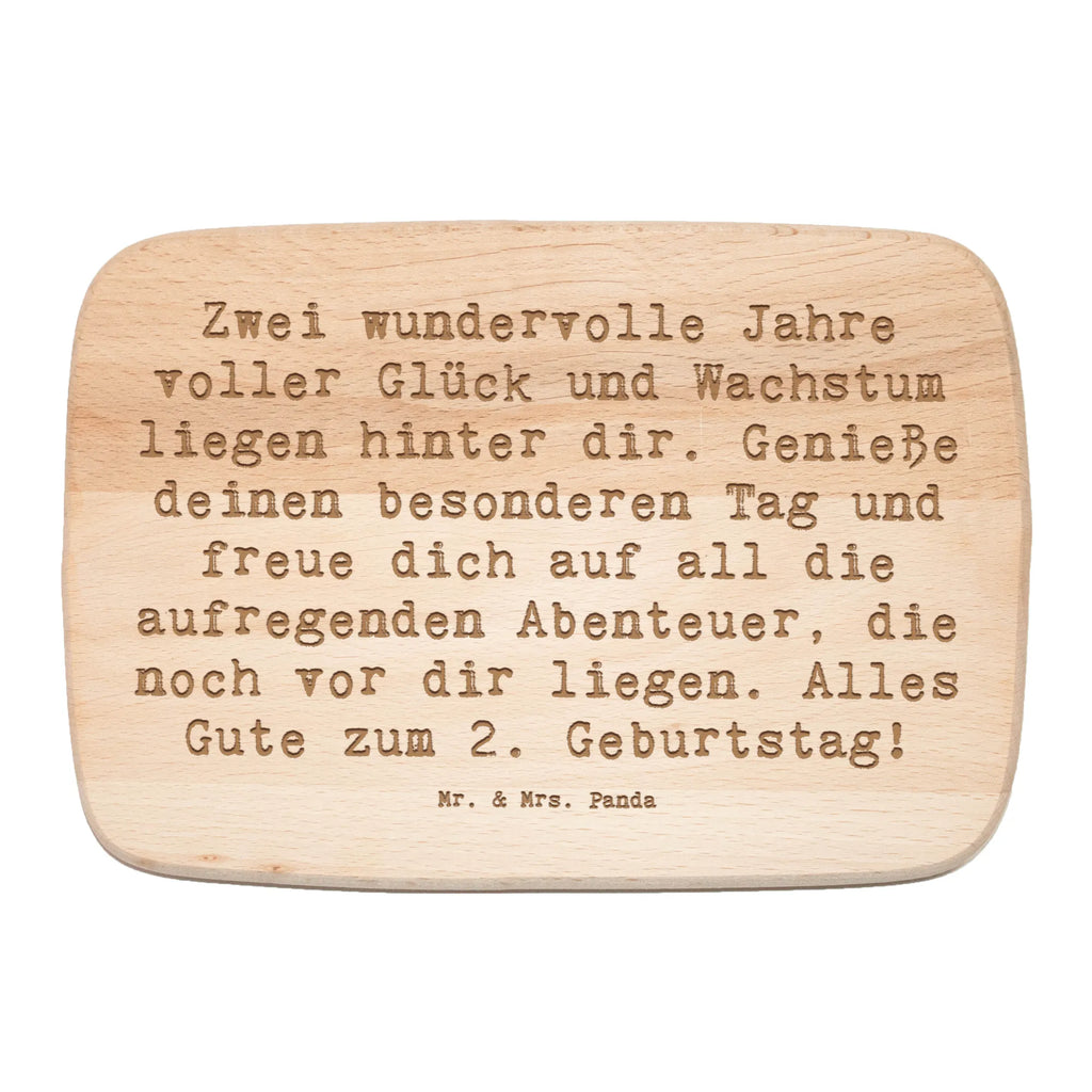 Frühstücksbrett Spruch 2. Geburtstag Küchenbrett, Holzbrett, Frühstücksbrett, Schneidebrett, Schneidebrett Holz, Frühstücksbrettchen, Geburtstag, Geburtstagsgeschenk, Geschenk