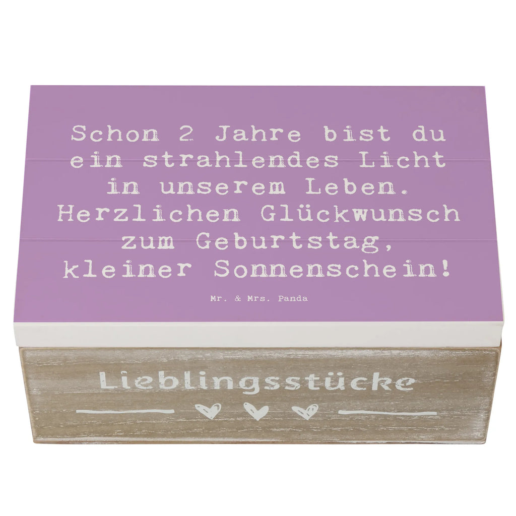 Holzkiste Spruch 2. Geburtstag Licht XXL, Erinnerungskiste, Geschenkdose, Dekokiste, Erinnerungsbox, Geschenkbox, Schatzkiste, Holzkiste, Aufbewahrungsbox, Truhe, Schatulle, Kiste, Geburtstag, Geburtstagsgeschenk, Geschenk