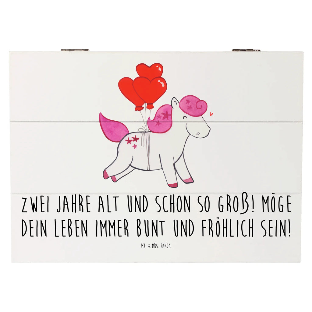 Holzkiste 2. Geburtstag Truhe, Schatzkiste, Holzkiste, Aufbewahrungsbox, Erinnerungskiste, Geschenkbox, XXL, Dekokiste, Geschenkdose, Schatulle, Erinnerungsbox, Kiste, Geburtstag, Geburtstagsgeschenk, Geschenk