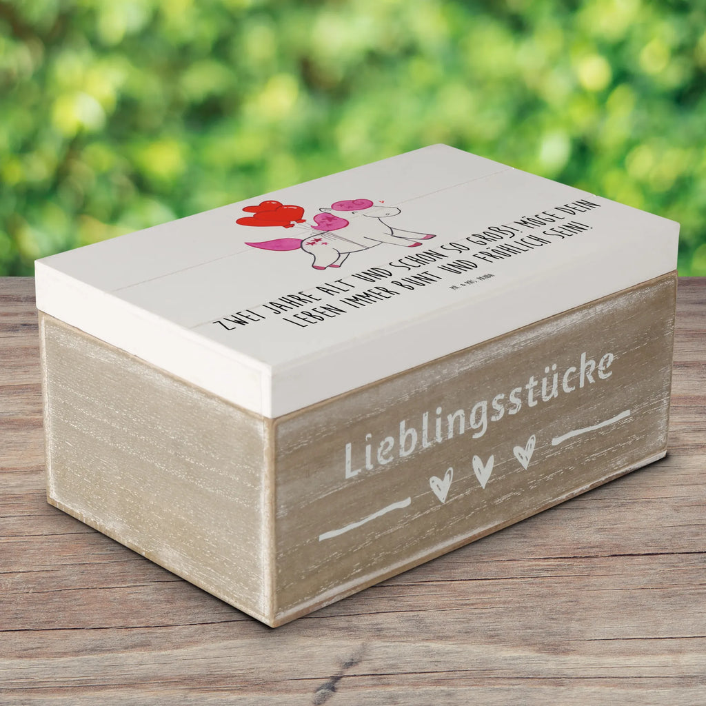 Holzkiste 2. Geburtstag Truhe, Schatzkiste, Holzkiste, Aufbewahrungsbox, Erinnerungskiste, Geschenkbox, XXL, Dekokiste, Geschenkdose, Schatulle, Erinnerungsbox, Kiste, Geburtstag, Geburtstagsgeschenk, Geschenk