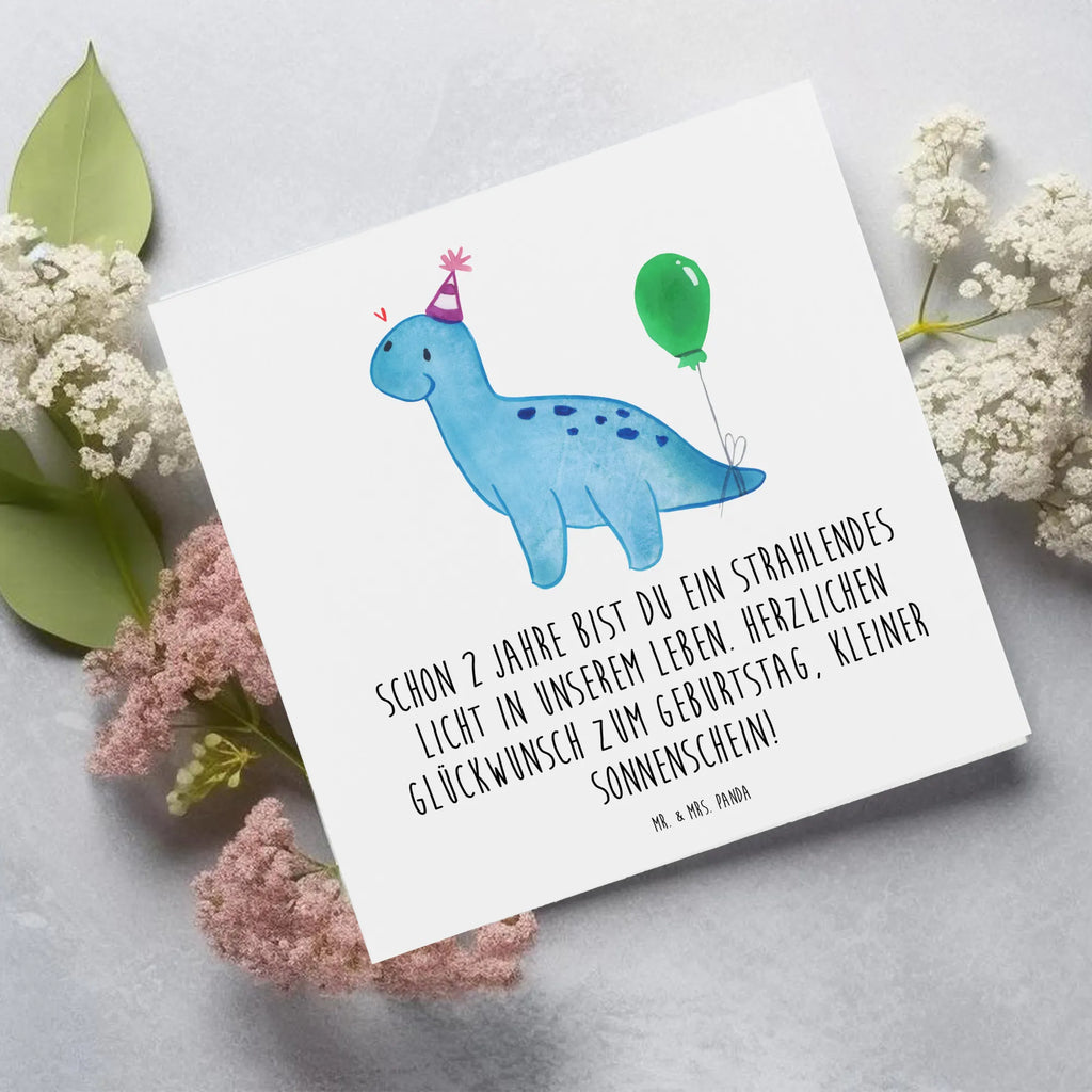 Deluxe Karte 2. Geburtstag Licht Hochwertige Klappkarte, Einladungskarte, Klappkarte, Karte, Geburtstagskarte, Glückwunschkarte, Hochwertige Grußkarte, Hochzeitskarte, Grußkarte, Geburtstag, Geburtstagsgeschenk, Geschenk