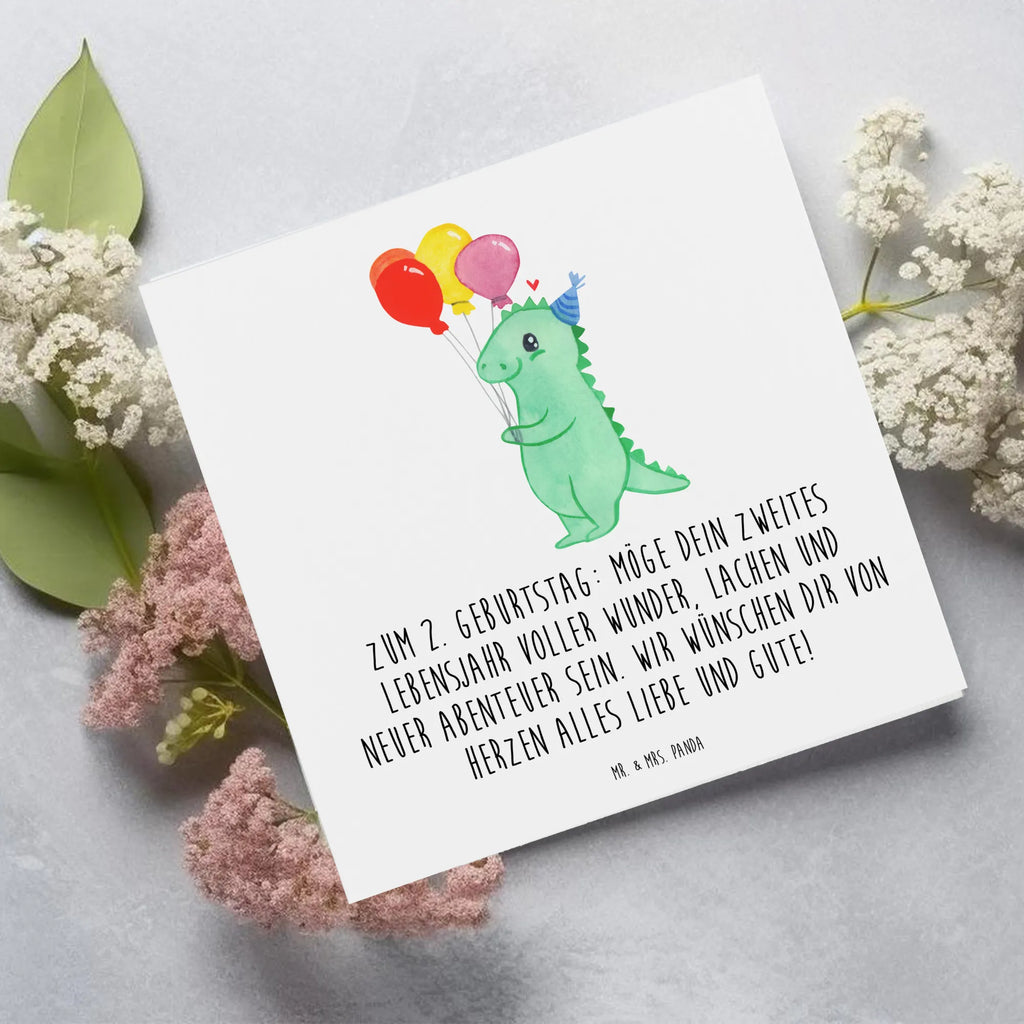 Deluxe Karte 2. Geburtstag Wünsche Karte, Geburtstagskarte, Glückwunschkarte, Hochwertige Klappkarte, Grußkarte, Klappkarte, Hochwertige Grußkarte, Einladungskarte, Hochzeitskarte, Geburtstag, Geburtstagsgeschenk, Geschenk