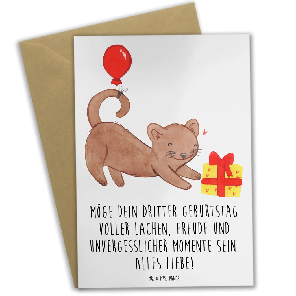 Grußkarte 3. Geburtstag Glück Einladungskarte, Karte, Grußkarte, Ansichtskarten, Hochzeitskarte, Glückwunschkarte, Geburtstagskarte, Klappkarte, Geburtstag, Geburtstagsgeschenk, Geschenk