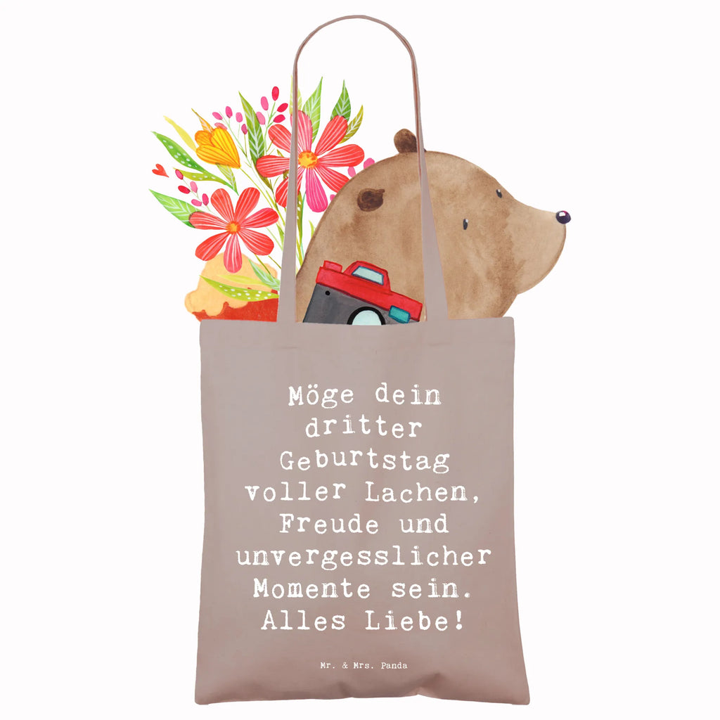 Tragetasche Spruch 3. Geburtstag Glück Beuteltasche, Beutel, Einkaufstasche, Jutebeutel, Stoffbeutel, Tasche, Shopper, Umhängetasche, Strandtasche, Schultertasche, Stofftasche, Tragetasche, Badetasche, Jutetasche, Einkaufstüte, Laptoptasche, Geburtstag, Geburtstagsgeschenk, Geschenk