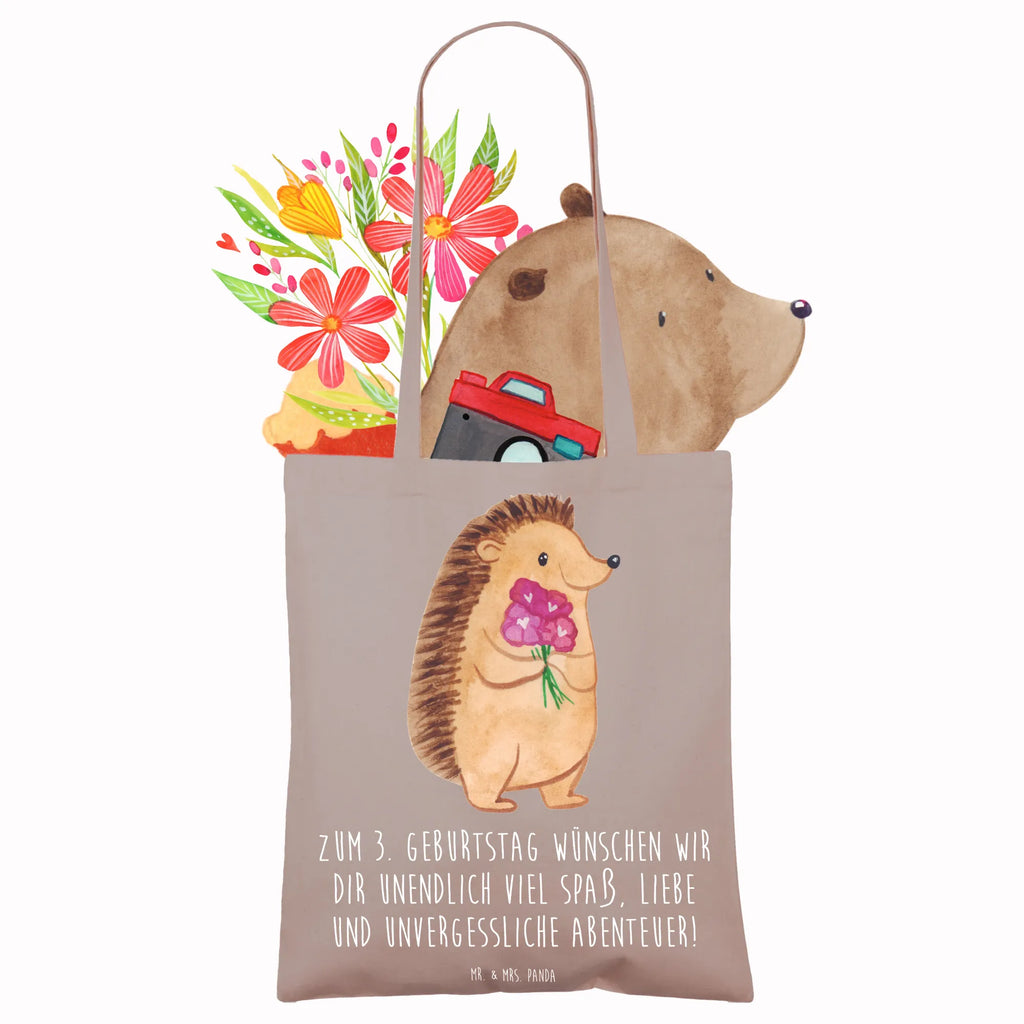 Tote bag Zum 3. Geburtstag wünschen wir dir unendlich viel Spaß, Liebe und unvergessliche Abenteuer! Jutebeutel, Beuteltasche, Tasche, Stofftasche, Beutel, Einkaufstüte, Schultertasche, Einkaufstasche, Laptoptasche, Badetasche, Jutetasche, Shopper, Strandtasche, Umhängetasche, Tragetasche, Stoffbeutel, Geburtstag, Geburtstagsgeschenk, Geschenk
