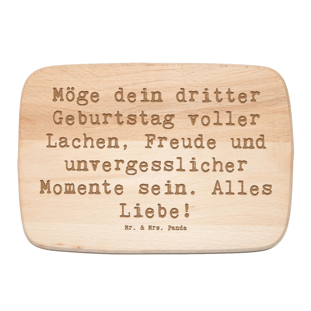 Küchenbrett Spruch 3. Geburtstag Glück Frühstücksbrettchen, Schneidebrett, Frühstücksbrett, Schneidebrett Holz, Küchenbrett, Holzbrett, Geburtstag, Geburtstagsgeschenk, Geschenk