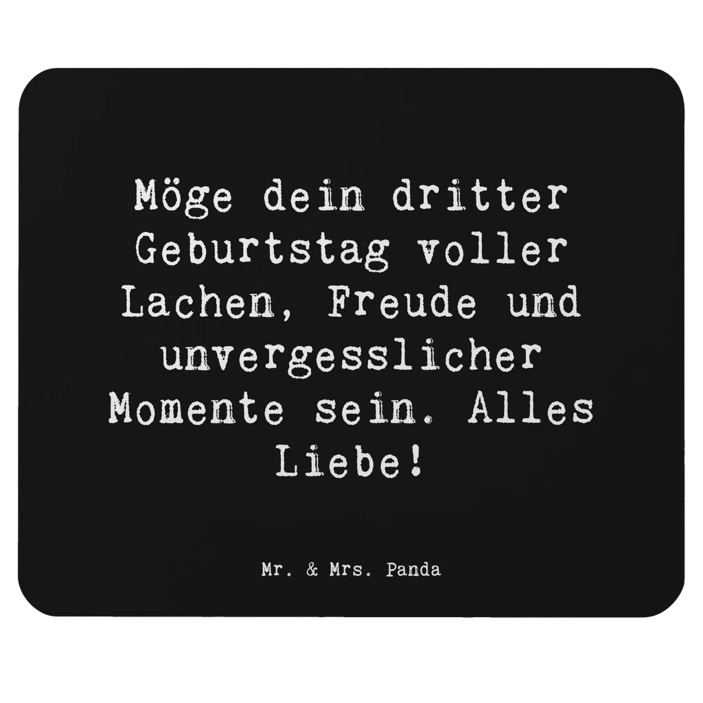 Mauspad Spruch 3. Geburtstag Glück Arbeitszimmer, Büroausstattung, Computer zubehör, Mausunterlage, Mousepad, Mauspad Büro, Einzigartiges Mauspad, PC Zubehör, Mauspad, Designer Mauspad, Geburtstag, Geburtstagsgeschenk, Geschenk