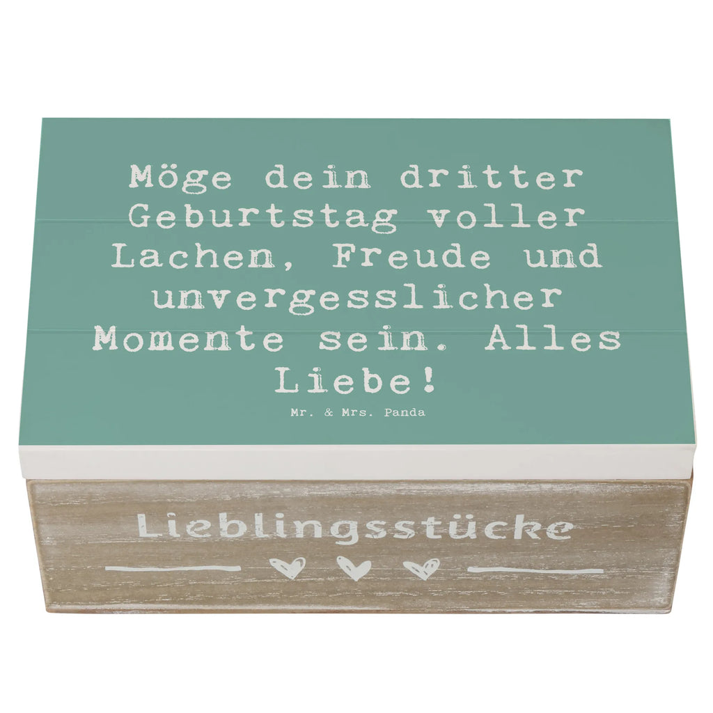 Holzkiste Spruch 3. Geburtstag Glück Geschenkdose, Kiste, XXL, Holzkiste, Geschenkbox, Erinnerungskiste, Erinnerungsbox, Schatulle, Truhe, Dekokiste, Schatzkiste, Aufbewahrungsbox, Geburtstag, Geburtstagsgeschenk, Geschenk