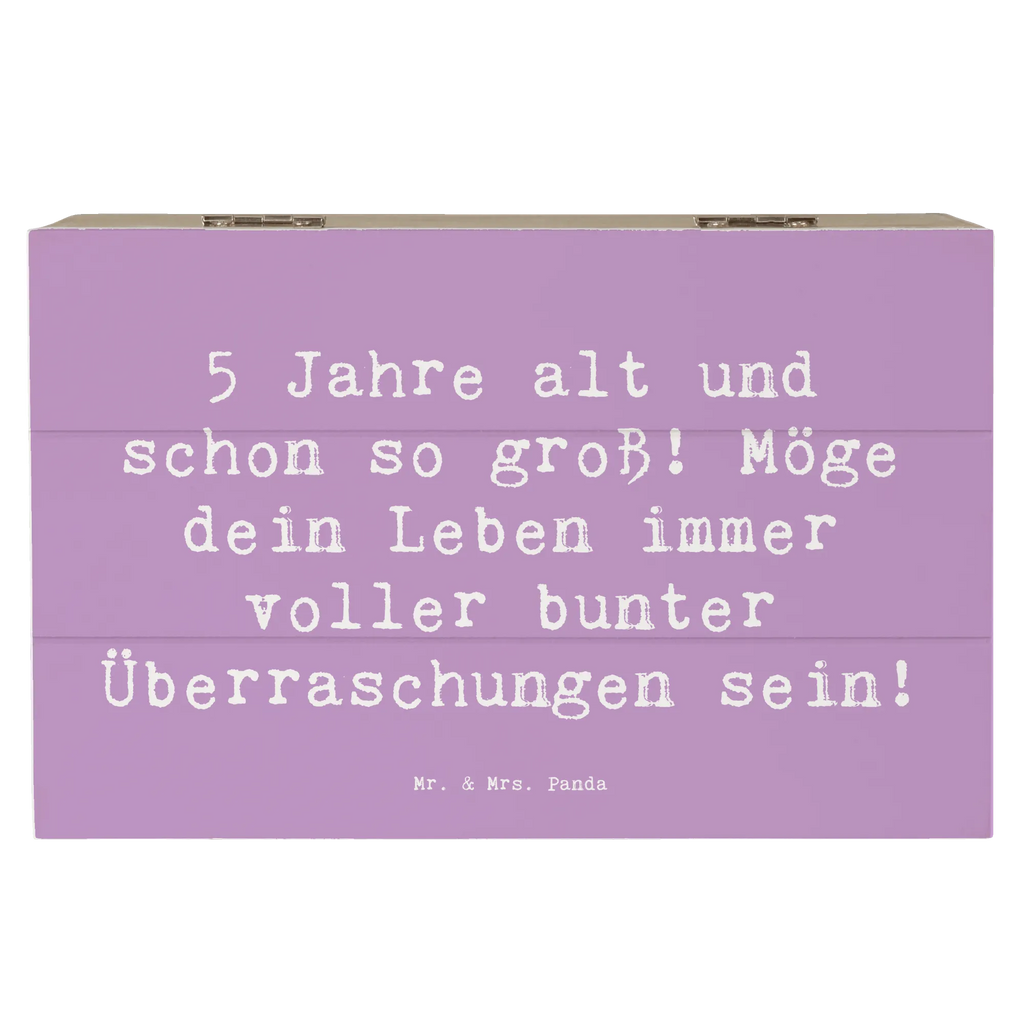 Holzkiste Spruch 5. Geburtstag Schatulle, Geschenkdose, Kiste, Truhe, Dekokiste, Geschenkbox, Schatzkiste, XXL, Holzkiste, Aufbewahrungsbox, Erinnerungskiste, Erinnerungsbox, Geburtstag, Geburtstagsgeschenk, Geschenk