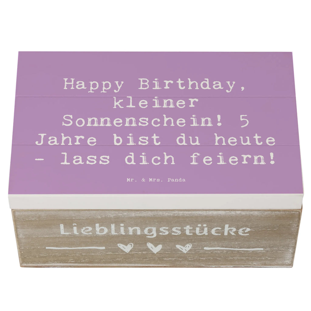 Holzkiste Spruch 5. Geburtstag Sonnenschein Kiste, Geschenkbox, Dekokiste, Geschenkdose, Erinnerungsbox, XXL, Holzkiste, Schatulle, Aufbewahrungsbox, Truhe, Schatzkiste, Erinnerungskiste, Geburtstag, Geburtstagsgeschenk, Geschenk