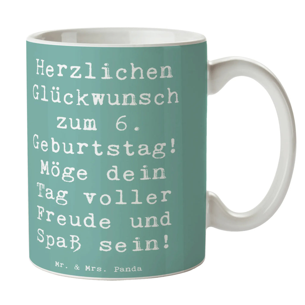 Mug Saying Herzlichen Glückwunsch zum 6. Geburtstag! Möge dein Tag voller Freude und Spaß sein! Designtasse, Keramiktassen, Teetasse, Henkeltasse, Kakaotasse, Frühstückstassen, Frühstückstasse, heißgetränkebecher, Teebecher, Pott, Kaffeepott, Kaffeetasse, Keramiktasse, Bürobecher, Trinkbecher, Henkelbecher, Trinktasse, Kakaotassen, Teepott, Kaffeetassen, Henkeltassen, Teetassen, Tassen, Becher, Bürotasse, Kaffeebecher, Tasse, Frühstücksbecher, Keramikbecher, Geschenk, Geburtstagsgeschenk, Geburtstag