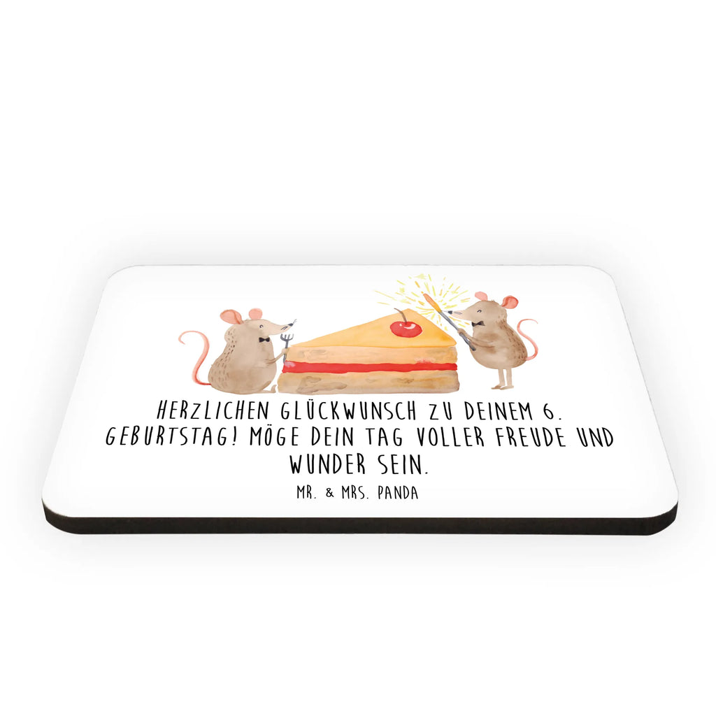 Magnet 6. Geburtstag Kühlschrankmagnet, Pinnwandmagnet, Motivmagnete, Notiz Magnet, Dekomagnet, Whiteboard Magnet, Kühlschrank Dekoration, Souvenir Magnet, Geburtstag, Geburtstagsgeschenk, Geschenk