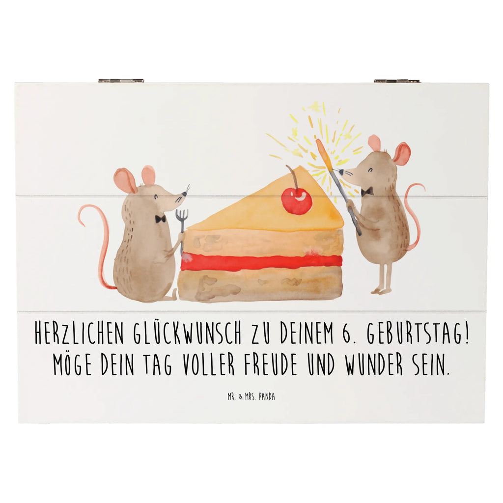 Holzkiste 6. Geburtstag Holzkiste, Truhe, Schatulle, Erinnerungskiste, XXL, Schatzkiste, Erinnerungsbox, Geschenkbox, Aufbewahrungsbox, Kiste, Geschenkdose, Dekokiste, Geburtstag, Geburtstagsgeschenk, Geschenk