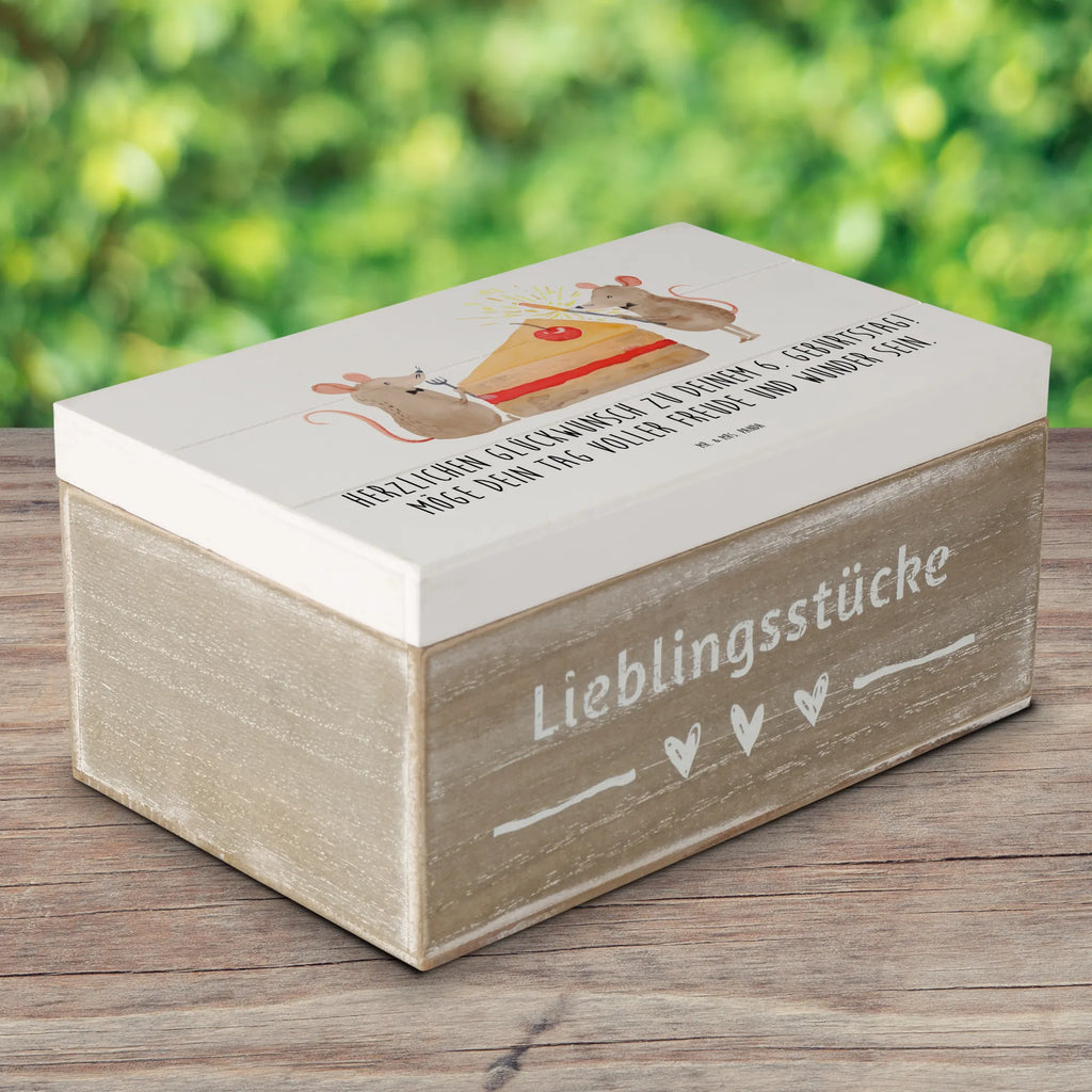 Holzkiste 6. Geburtstag Holzkiste, Truhe, Schatulle, Erinnerungskiste, XXL, Schatzkiste, Erinnerungsbox, Geschenkbox, Aufbewahrungsbox, Kiste, Geschenkdose, Dekokiste, Geburtstag, Geburtstagsgeschenk, Geschenk