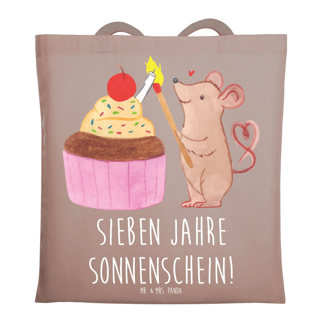 Tote bag Sieben Jahre Sonnenschein! Jutetasche, Tragetasche, Strandtasche, Einkaufstasche, Stoffbeutel, Umhängetasche, Shopper, Beuteltasche, Laptoptasche, Jutebeutel, Stofftasche, Einkaufstüte, Schultertasche, Badetasche, Tasche, Beutel, Geburtstag, Geburtstagsgeschenk, Geschenk