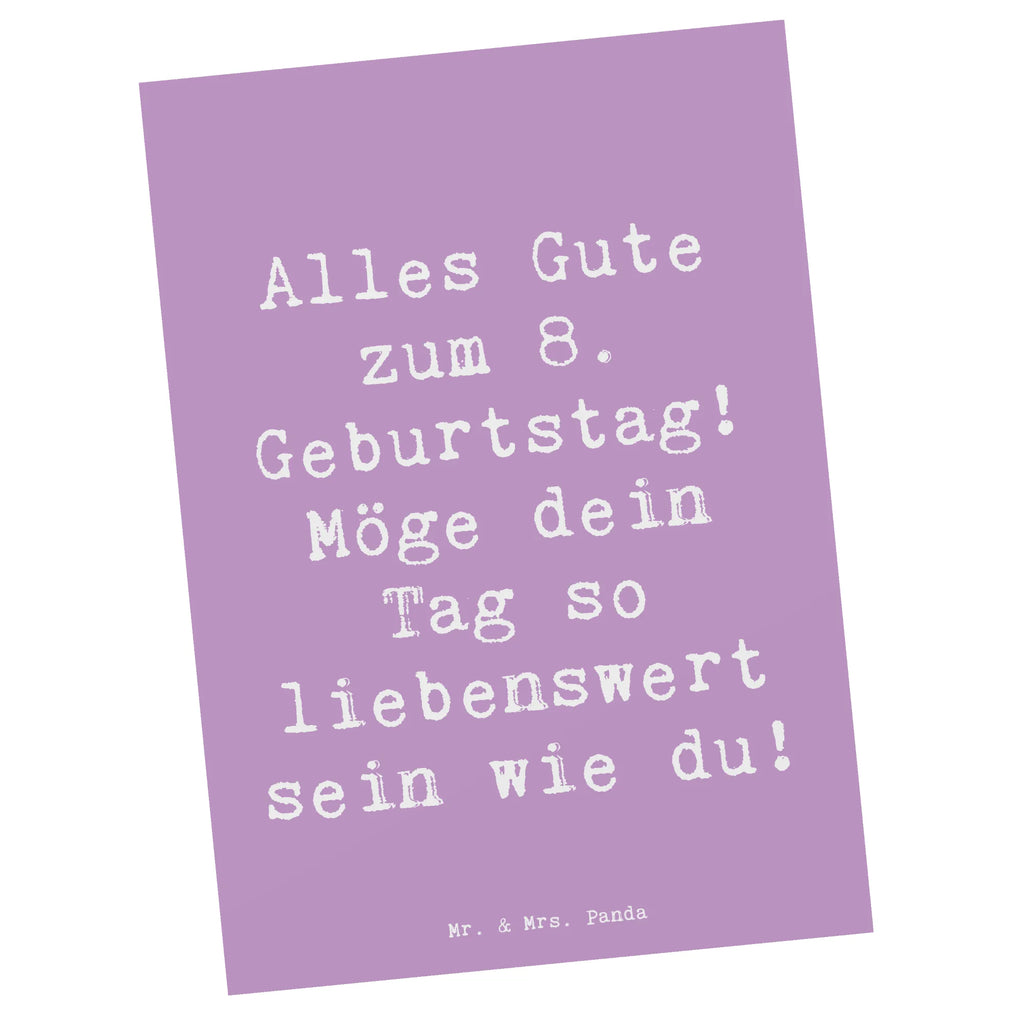 Postkarte Spruch 8. Geburtstag Karte, Ansichtskarten, Dankeskarte, Ansichtskarte, Einladungskarten Geburtstag, Einladung, Geschenkkarte, Postkarte, Geburtstagskarte, Grußkarte, Einladung Geburtstag, Einladungskarte, Geburtstag, Geburtstagsgeschenk, Geschenk