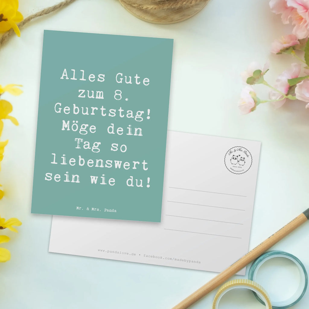 Postkarte Spruch 8. Geburtstag Karte, Ansichtskarten, Dankeskarte, Ansichtskarte, Einladungskarten Geburtstag, Einladung, Geschenkkarte, Postkarte, Geburtstagskarte, Grußkarte, Einladung Geburtstag, Einladungskarte, Geburtstag, Geburtstagsgeschenk, Geschenk