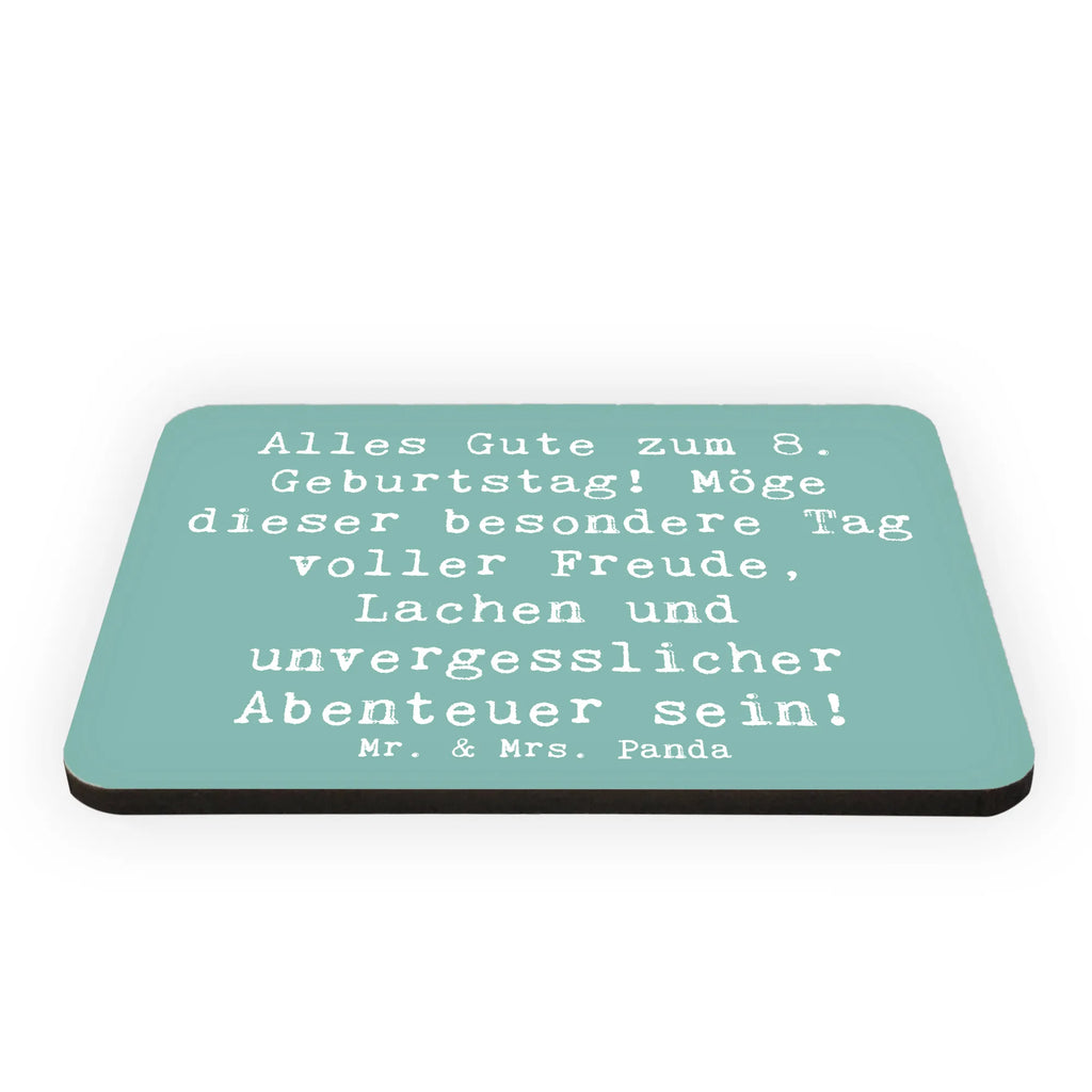 Magnet Spruch 8. Geburtstag Abenteuer Kühlschrank Dekoration, Whiteboard Magnet, Pinnwandmagnet, Notiz Magnet, Motivmagnete, Souvenir Magnet, Kühlschrankmagnet, Dekomagnet, Geburtstag, Geburtstagsgeschenk, Geschenk