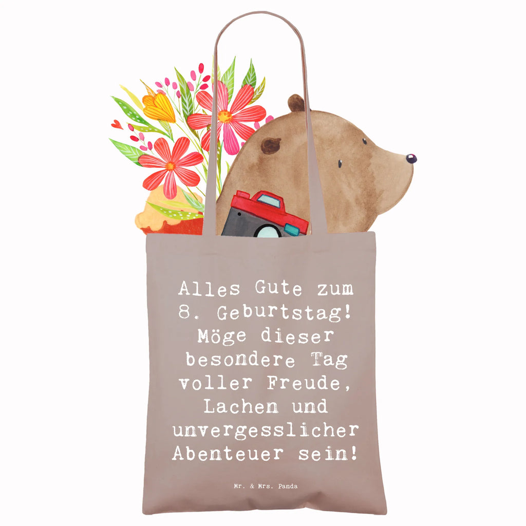 Tragetasche Spruch 8. Geburtstag Abenteuer Shopper, Badetasche, Tasche, Beuteltasche, Einkaufstüte, Einkaufstasche, Stofftasche, Laptoptasche, Jutebeutel, Beutel, Schultertasche, Umhängetasche, Stoffbeutel, Tragetasche, Strandtasche, Jutetasche, Geburtstag, Geburtstagsgeschenk, Geschenk