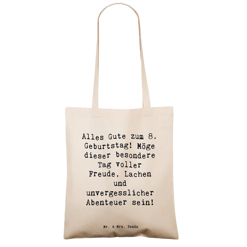 Tragetasche Spruch 8. Geburtstag Abenteuer Shopper, Badetasche, Tasche, Beuteltasche, Einkaufstüte, Einkaufstasche, Stofftasche, Laptoptasche, Jutebeutel, Beutel, Schultertasche, Umhängetasche, Stoffbeutel, Tragetasche, Strandtasche, Jutetasche, Geburtstag, Geburtstagsgeschenk, Geschenk