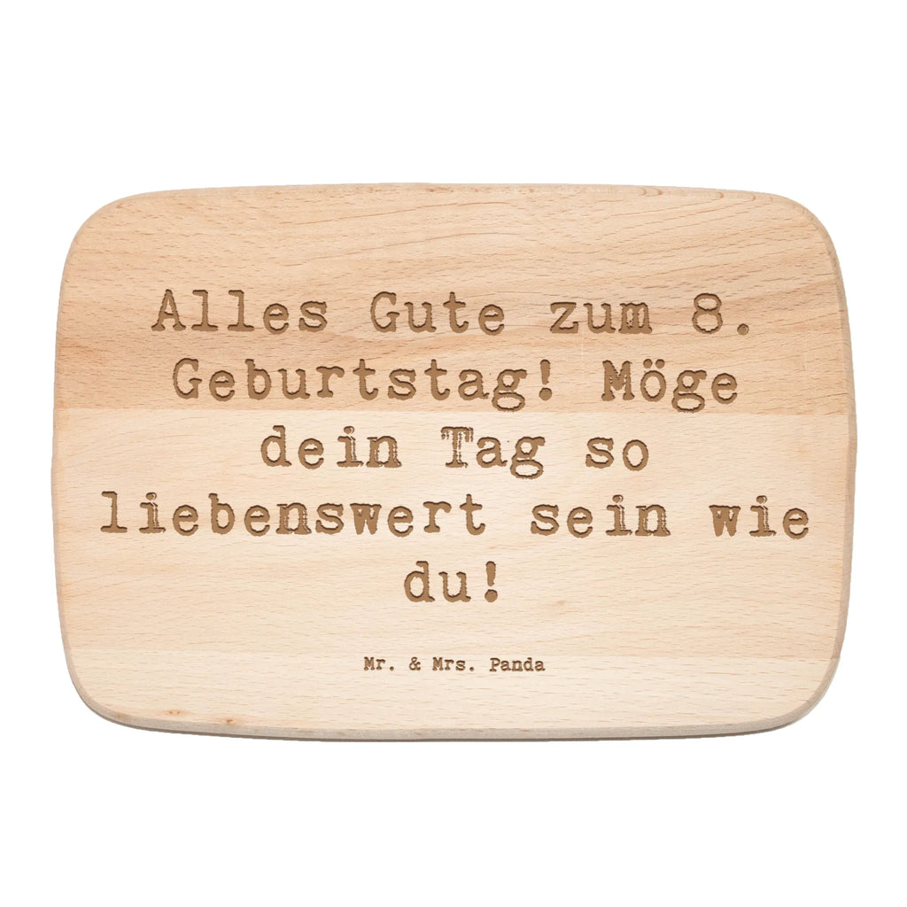 Holzbrett Spruch 8. Geburtstag Frühstücksbrettchen, Küchenbrett, Schneidebrett Holz, Holzbrett, Frühstücksbrett, Schneidebrett, Geburtstag, Geburtstagsgeschenk, Geschenk