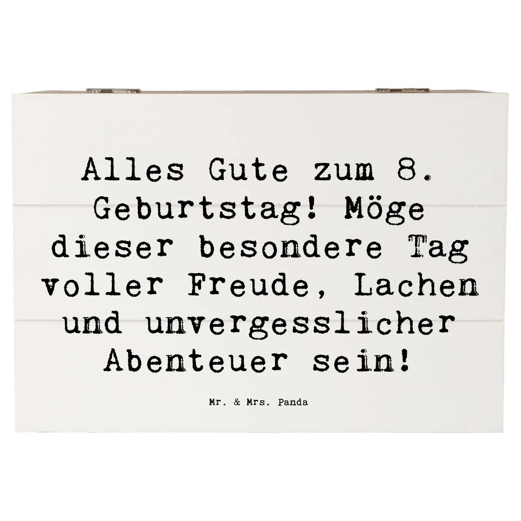 Holzkiste Spruch 8. Geburtstag Abenteuer Dekokiste, Schatzkiste, Holzkiste, Erinnerungskiste, Kiste, Geschenkbox, Aufbewahrungsbox, Truhe, Geschenkdose, XXL, Erinnerungsbox, Schatulle, Geburtstag, Geburtstagsgeschenk, Geschenk
