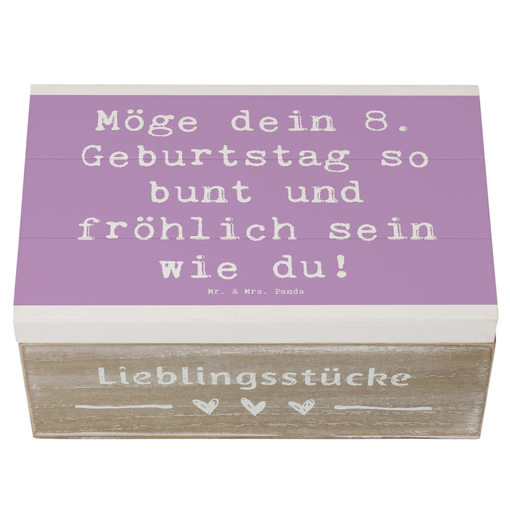 Holzkiste Spruch 8. Geburtstag Freude Dekokiste, Holzkiste, Geschenkdose, Geschenkbox, Aufbewahrungsbox, Erinnerungskiste, Truhe, Kiste, XXL, Erinnerungsbox, Schatulle, Schatzkiste, Geburtstag, Geburtstagsgeschenk, Geschenk