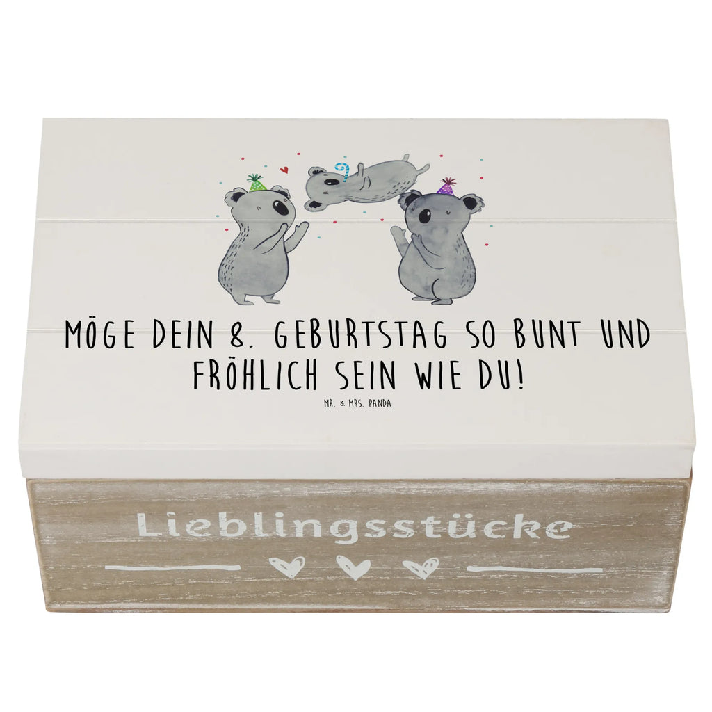 Holzkiste 8. Geburtstag Freude Geschenkbox, Erinnerungsbox, Erinnerungskiste, Holzkiste, Dekokiste, XXL, Truhe, Schatulle, Schatzkiste, Kiste, Geschenkdose, Aufbewahrungsbox, Geburtstag, Geburtstagsgeschenk, Geschenk