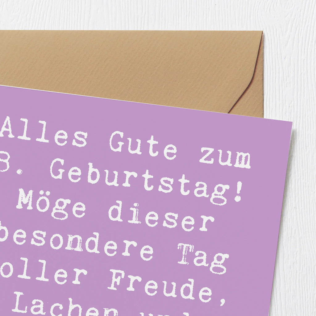 Deluxe Card Saying Alles Gute zum 8. Geburtstag! Möge dieser besondere Tag voller Freude, Lachen und unvergesslicher Abenteuer sein! Glückwunschkarte, Geburtstagskarte, Grußkarte, Hochwertige Klappkarte, Einladungskarte, Hochzeitskarte, Klappkarte, Karte, Hochwertige Grußkarte, Geburtstag, Geburtstagsgeschenk, Geschenk