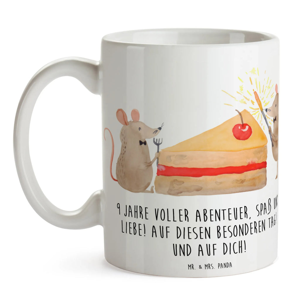 Tasse 9. Geburtstag Abenteuer Tasse, Kaffeetasse, Geschenktasse, Porzellantasse, Bürotasse, Tasse mit Zitaten, Teetasse, Keramiktasse, Tasse mit Motiven, Geburtstag, Geburtstagsgeschenk, Geschenk