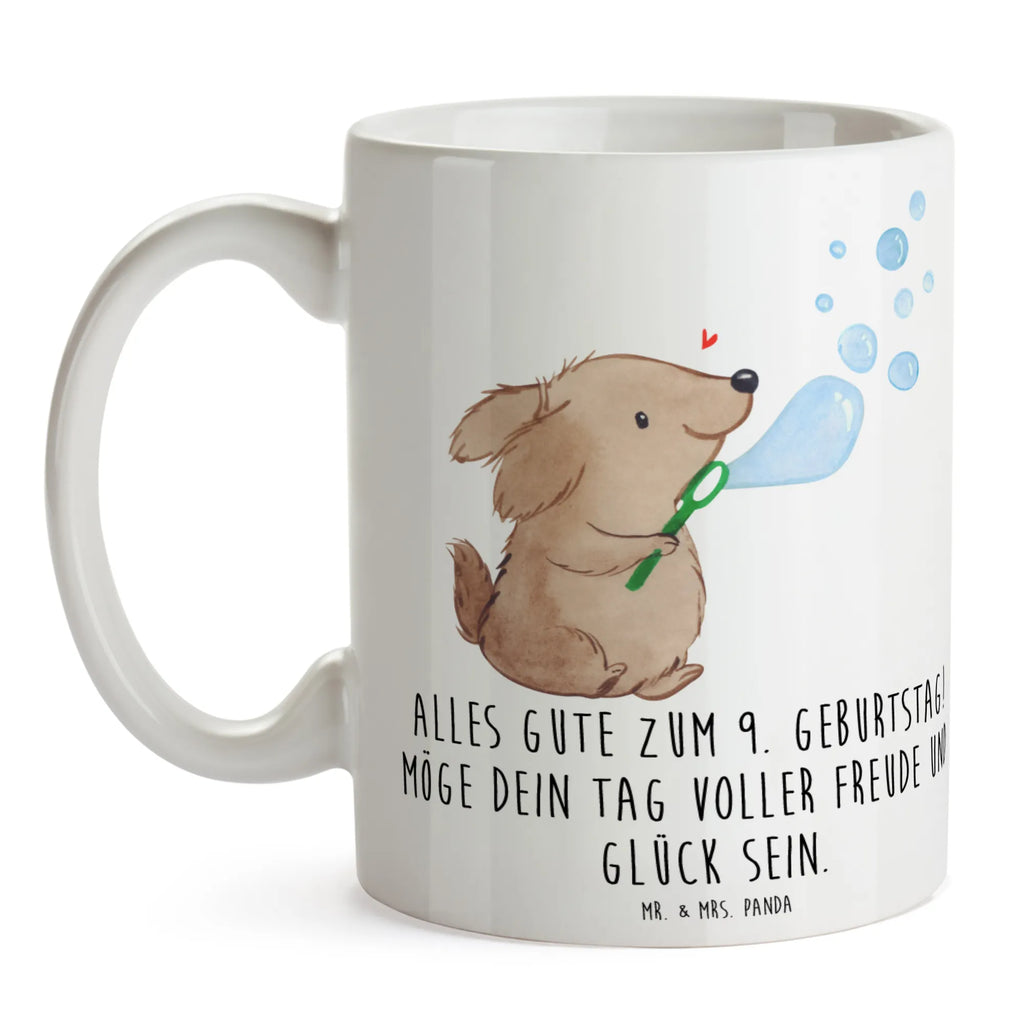 Tasse 9. Geburtstag Freude Tasse, Kaffeetasse, Keramiktasse, Porzellantasse, Teetasse, Geschenktasse, Bürotasse, Tasse mit Zitaten, Tasse mit Motiven, Geburtstag, Geburtstagsgeschenk, Geschenk